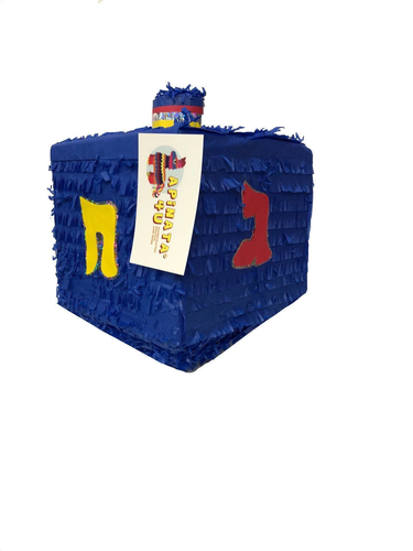 Pronto alla spedizione colore blu Dreidel Pinata Holiday - Foto 3 di 4