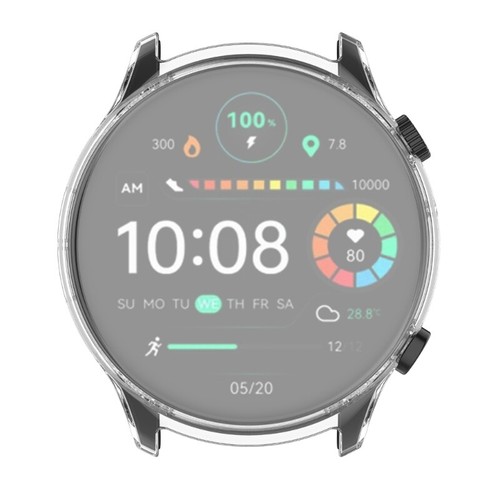 Watch Cover Protective Case Frame Skin for RT3 Solar Plus LS16 Smartwatches - Zdjęcie 3 z 11