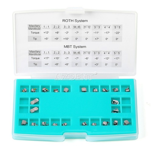 Brackets autoligables dentales AZDENT mini Roth/MBT.022 345Hks ortodoncia - Imagen 14 de 26