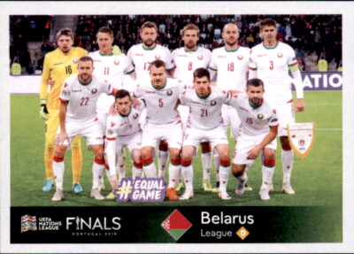 Road to EM 2020 - Sticker 474 - Team Bild (Belarus) - UEFA Nations League