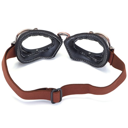 Vintage Motorcycle Goggles Eyewear Cruiser Aviator Pilot Retro Motorcross Biker - Bild 6 von 14