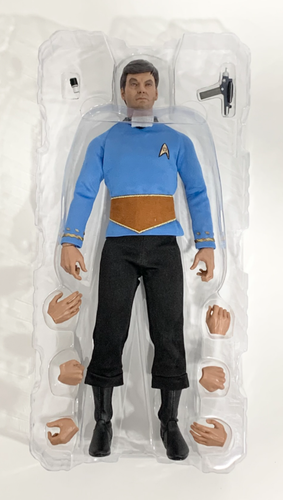 Leonard Bones McCoy Star Trek QMX 1/6 Master Series Figure Original Box ...