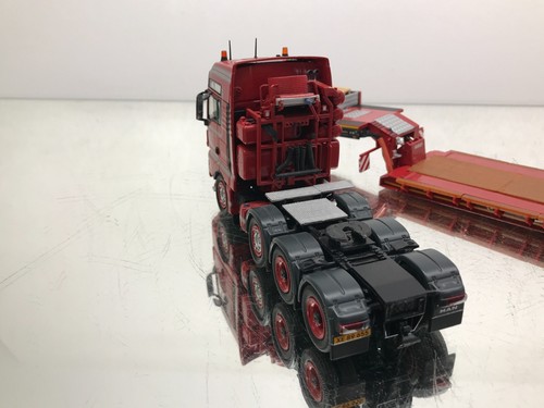 NZG MAN TGX GIVE SVAERGODS NOOTEBOOM LOWLOADER TRAILER -1:50- GOOD - V93 - Imagen 7 de 16
