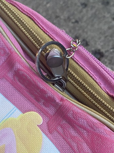 Disney Princess Castle Rolling Luggage Suitcase Cinderella Belle Tiana HTF - Picture 12 of 12