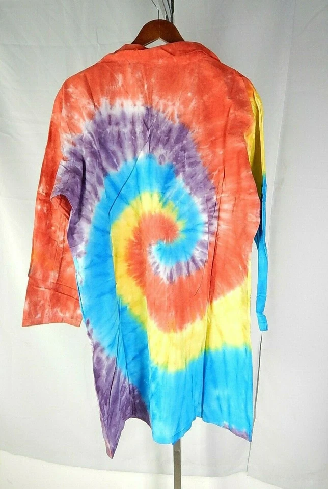 United Scientific Tie Dye Lab Coat Medium M TF - Image 2 of 3