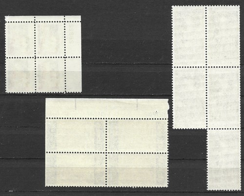 Christmas 1966-69 Lot of 3 Blocks; x2 Plate Block + x1 Block of 4, MNH/OG *VF/XF - Picture 2 of 2