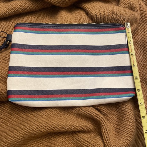 Tommy Hilfiger Striped Wristlet Clutch Purse - Picture 5 of 8