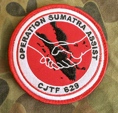 Combined Joint Task Force - Operation Sumatra Assist CJT629 - Indonesia,  ADF | eBay