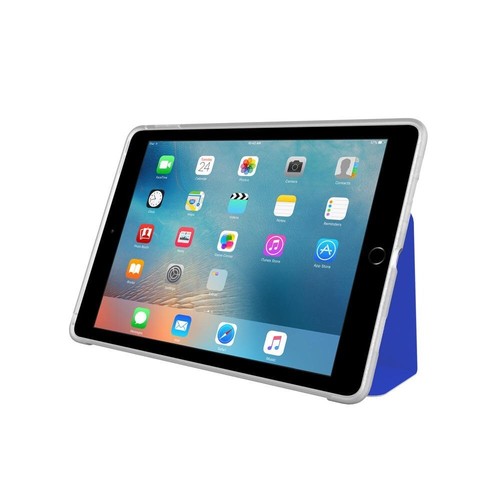 Incipio Clarion Shock Folio Case for 9.7" Apple iPad Pro Auto Wake Black / Blue - Picture 4 of 12