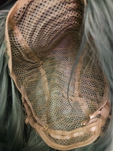 New Wavy Fashion Cosplay Costume Party Hair Anime Wigs Full Hair Green Wig - Picture 8 of 9