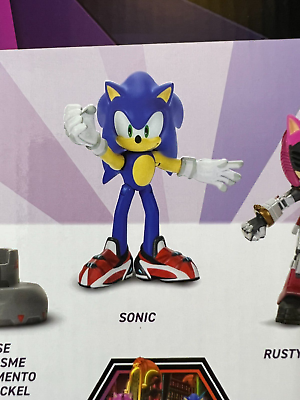 SONIC PRIME SONIC NEW YOKE CITY FIGURE COLLECTION NETFLIX 4 FIGURES **NEW**