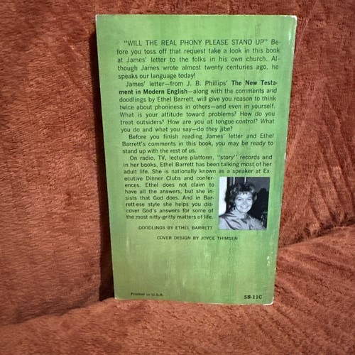Will the Real Phony Please Stand Up by Ethel Barrett (1969, Paperback) - Picture 2 of 9