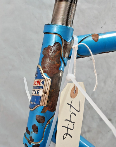 1981 Maruishi Road Bike Frame Set 58cm Large Japanese Chromoly Steel USA Shipper - Picture 14 of 14
