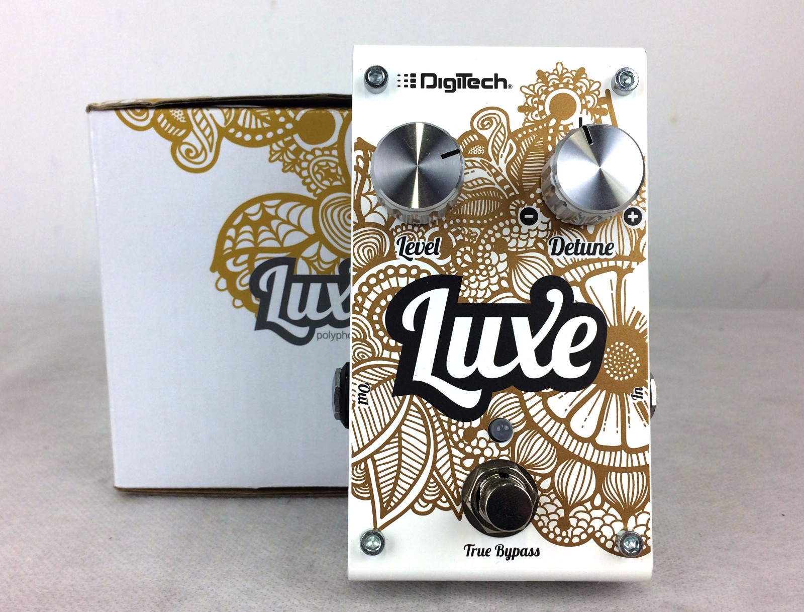 Digitech Luxe Polyphonic Detune Guitar Pedal mit Power Supply True Bypass Digitech Luxe Polyphonic Detune Guitar Pedal mit Power Supply True Bypass