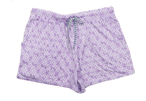 Conjunto de 2 piezas de pijama para mujer Roudelain Cozyluxe estampado camiseta y pantalones cortos nuevo con etiquetas - Imagen 7 de 13