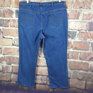 Liz-and-Me-Signature-Women-039-s-Straight-Leg-Jeans-Size-24W