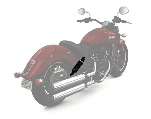 Indian Scout Performance Adjustable Rear Shocks by Fox Item: 2881790-463 - Picture 8 of 9