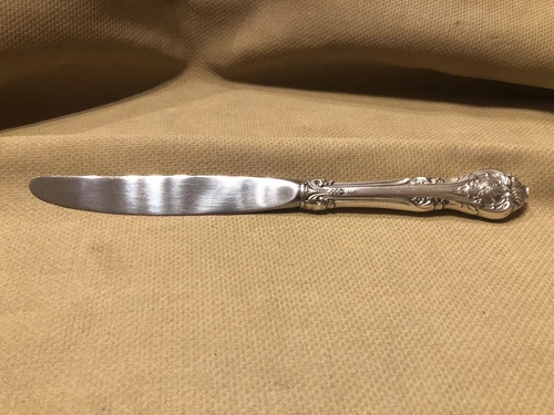 King Edward by Gorham Sterling Silver Place Size Knife, modern 9 1/8" - No Monog