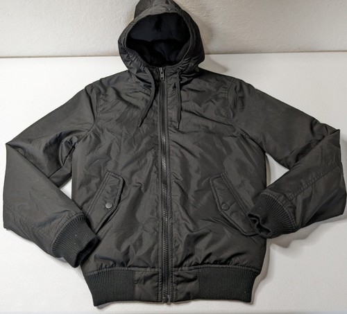 Dividend Jacket Women's Size XS Black Full Zip Hoodie Bomber