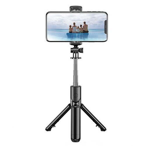 DE Selfie Stick Bluetooth mit Licht 4 in 1 für Smartphone Stativ Teleskop Stange - Bild 5 von 16