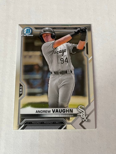 Andrew Vaughn 2021 Bowman Chrome BCP-88 Chicago White Sox