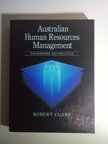 AUSTRALIAN HUMAN RESOURCES MANAGEMENT TEXTBOOK RARE VINTAGE PRACTICE UNI BOOK - 第 2/8 張圖片