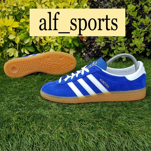 ❤️Neu mit Karton & Original Adidas Originals® München "City Series" Turnschuhe UK Größe 8