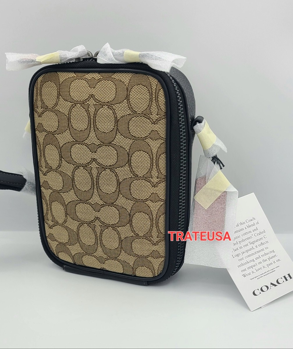 【Coach】Stanton Crossbody In Signature Jacquard◆国内発送◆ COACH® Outlet | Stanton Crossbody