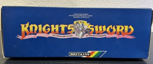 Vintage Britains Knights Of The Sword Castle Jousting Set Rare 7791 7794 7778 - Picture 21 of 23