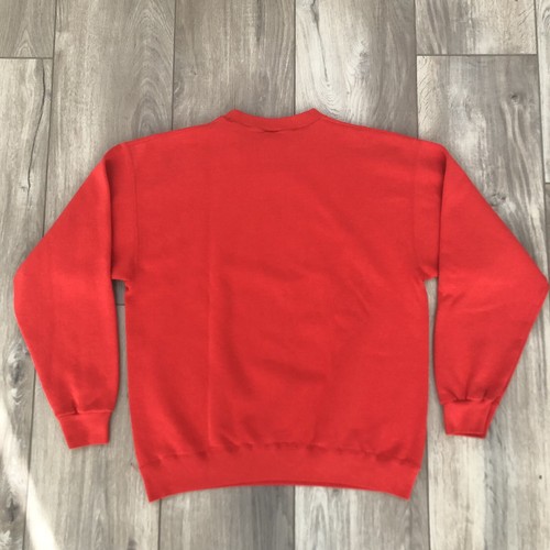Vintage Soffe Sweats US Marines USMC crewneck sweater pullover red Size Large - Picture 2 of 10