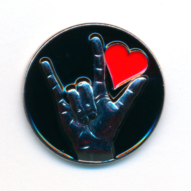 Liebe Love Herz Badge Rockabilly Gothic - Edel Metall Button Pin Anstecker 0158 Liebe Love Herz Badge Rockabilly Gothic - Edel Metall Button Pin Anstecker 0158