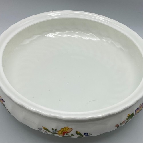 Aynsley Cottage Garden Round Covered Bowl Vegetable Serving Garden Flowers - Picture 3 of 4
