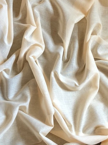 MUSLIN FABRIC 100% COTTON FABRIC CHEESE CLOTH SHEER DRESSMAKING 45" WIDE - Picture 72 of 84
