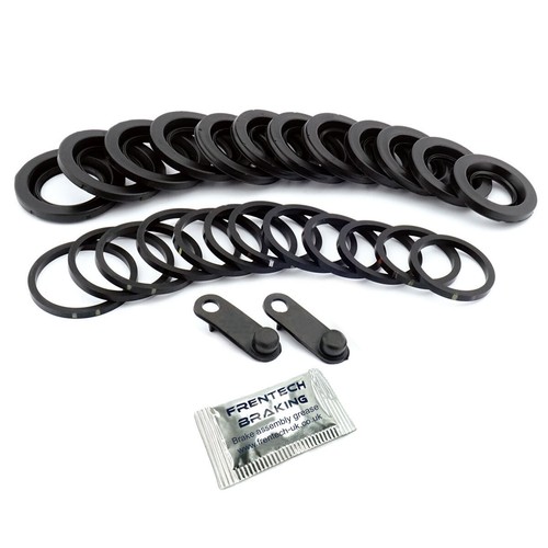 2x Front Caliper Repair Kit & Pistons For BMW 135i E82 E88 (For Brembo 6 Pot) - Picture 2 of 11