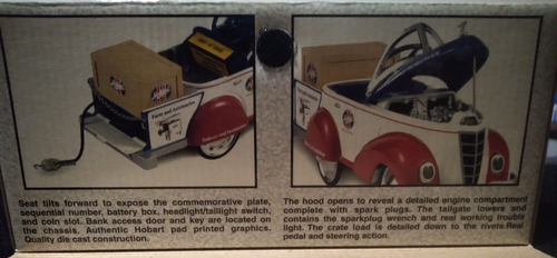 NIB Hobart 1940 GENDRON PEDAL Bank 1:6 Scale CROWN PREMUM 2002 DieCast Replica - Picture 5 of 7
