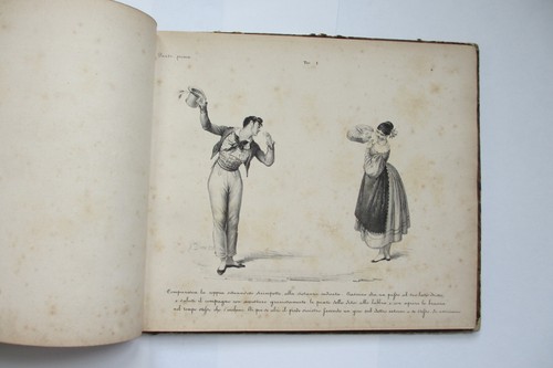 Gaetano Dura, lithographed Federico Gatti, Tarantella + Neapolitan trades, 1834 - Foto 4 di 13
