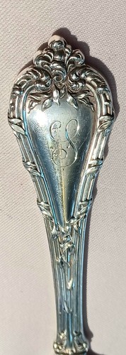 Madame Royale by Durgin All Sterling Fish Knive(s)- 8 1/4" for Bigelow &Kennard - Picture 5 of 6