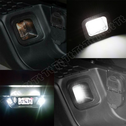 2x Smoked LED License Plate Rear Tag Lights For 2003-18 Dodge Ram 1500 2500 3500 - Bild 3 von 10