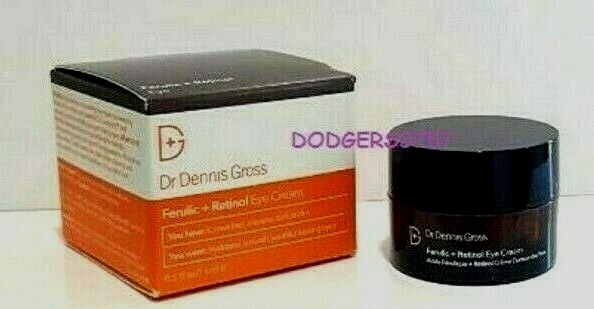 Dr Dennis Gross Ferulic Retinol Eye Cream 0.5 OZ NIB ORIGINAL