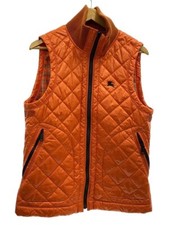 Burberry BLACK LABEL Down Vest Size L Orange Japan Limited Rare