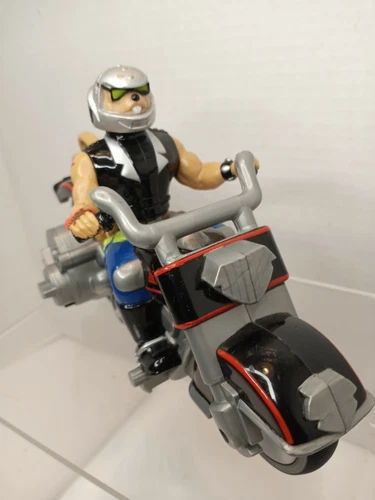 Vtg 1993 GALOOB Biker Mice From Mars Throttle's Blazin' Cycle - NO Ripcord 
