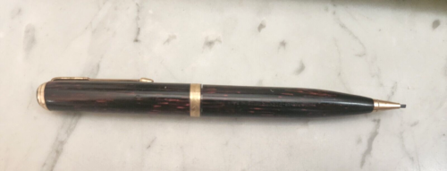 Vintage Parker Vacumatic Fountain Pen Pencil Set Double Jewel Burgandy - Picture 17 of 21
