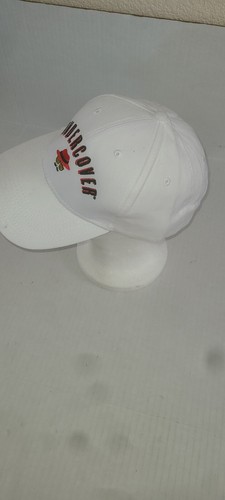 Gorra encubierta ajustable con tirantes blanca por Hit Wear - Imagen 3 de 7