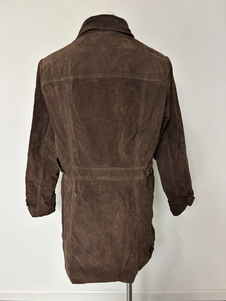 Женское замшевое пальто Eddie Bauer Seattle размер 1X - Изображение 2 из 4