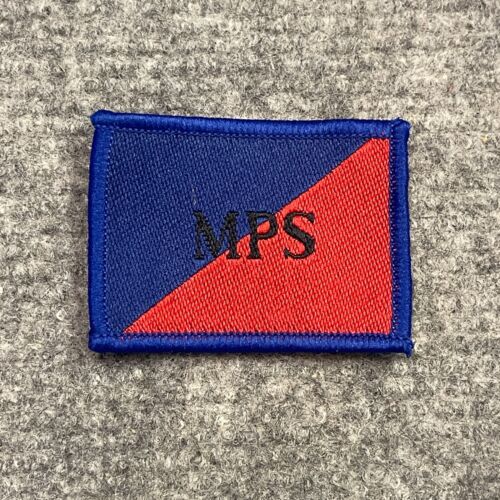 British Army Surplus Issue Military Provost Staff MPS Woven Tactical TRF Patch - Picture 4 of 5