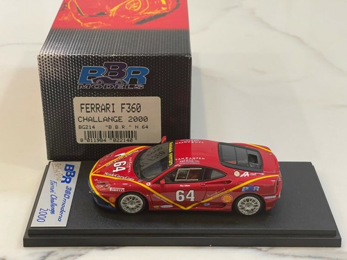 1/43 BBR FERRARI 360 CHALLENGE RED #64 2000 TEAM BBR BG214