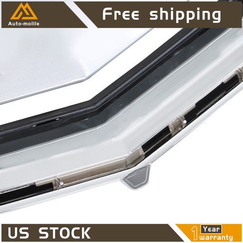 23289638 Parrilla plateada parachoques delantero parrilla superior para Chevrolet Volt LT 2016-2019 - Imagen 10 de 13