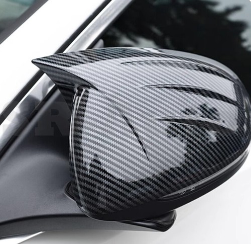 2024-25 Mercedes Benz CLE Coupe Bull horn rearview mirror cover ABS Carbon Fiber - Picture 4 of 5