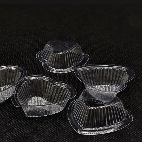 Small Jelly Cups Mold Cake Dessert Disposable Plastic Container 4cm / 100 pcs - Picture 5 of 14