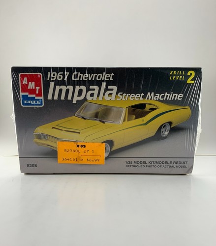 AMT 1967 Chevy Impala Street Machine 1/25 Scale Model Kit SEALED !NIB!FREESHIP - Picture 2 of 6
